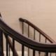 Curved handrail section