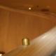 Oak helical rising handrail