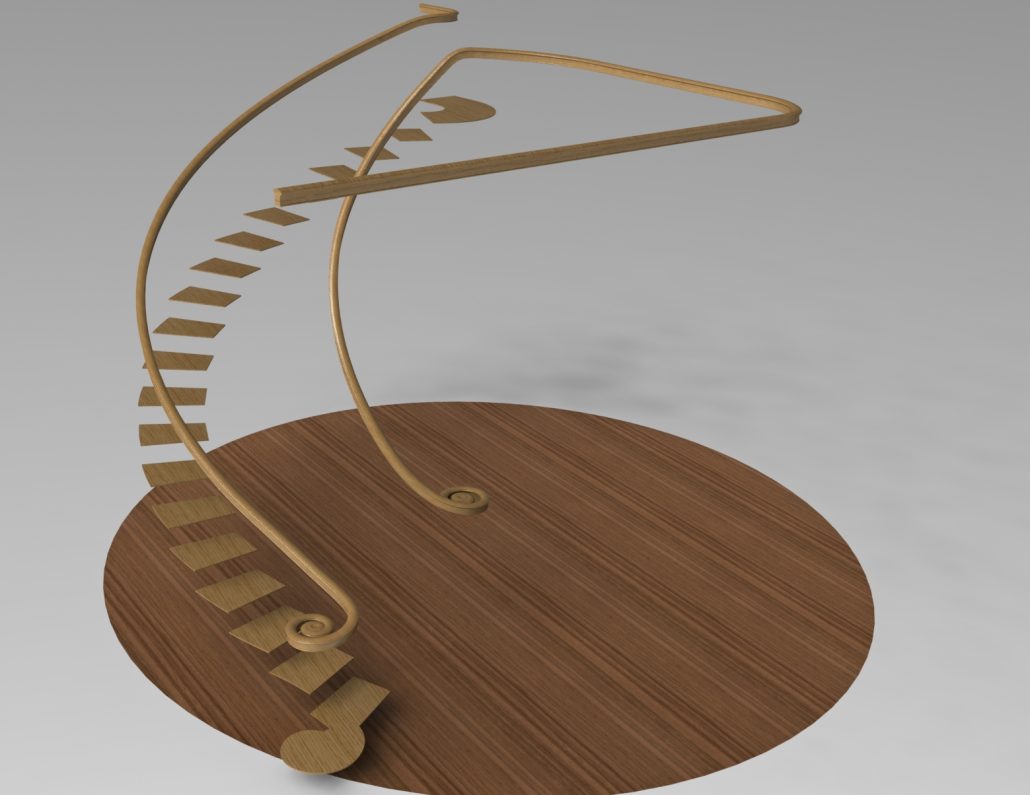 HandrailTimber Wood Staircase Design CAD CNC Surveying Installation Refurbishment