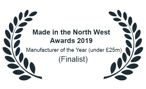 Made in the North West Awards 2019 - Manufacturer of the year (under £25m) Finalist